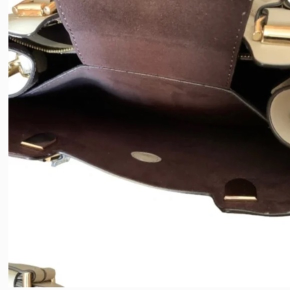 MICHAEL KORS Mercer Mauve Satchel Crossbody Handbag - Picture 7 of 9